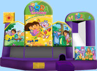 Dora The Explorer 5 In 1 Inflatable Combo